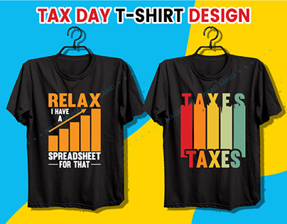 Tax day T-Shirt Design