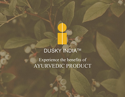 Dusky India skin care | Business card