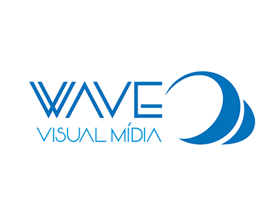 Logo Wave Visual mídia