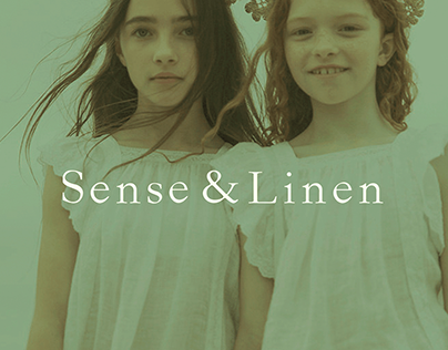 Linen kidswear brand Identity