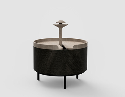 SIDE TABLE - WATER TOWER