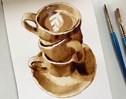 coffee sketch