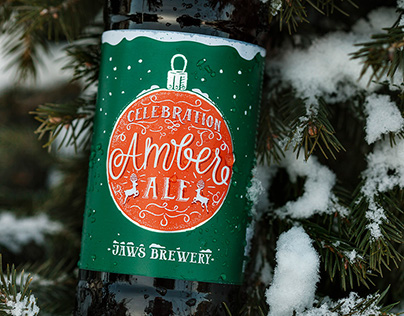 Celebration Amber Ale. Jaws Brewery.