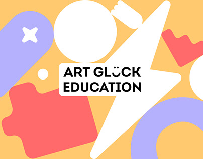 Art Glück Education brand identity