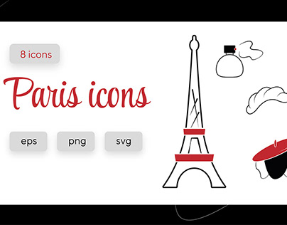 Paris icons