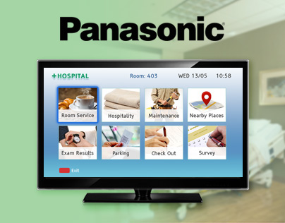Panasonic's Hospitality App for Hospitals