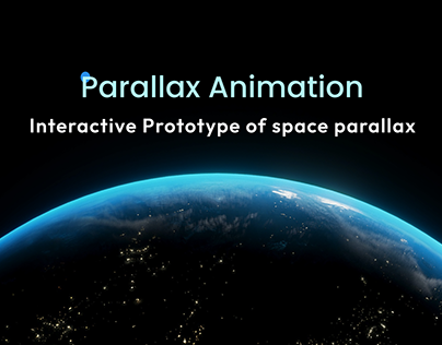 Interactive Space parallax Design