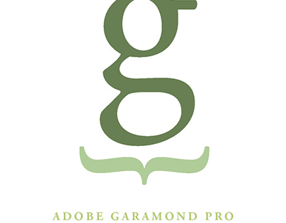 Garamond Pro Type Specimen Project