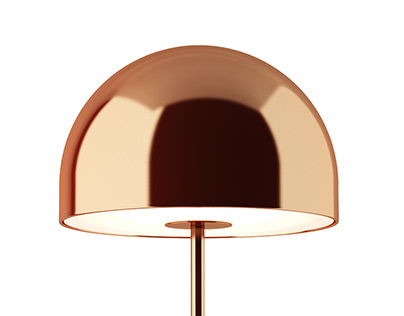 3d model: Bell Table Lamp Copper by Tom Dixon