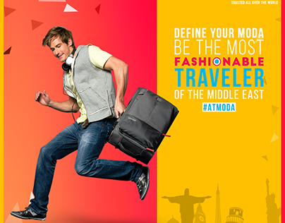 American Tourister - Fashionable Traveller Campaign