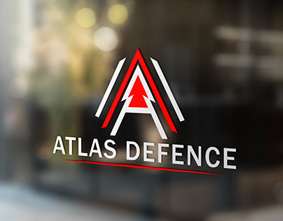 Atlas Defense Company Logo Design