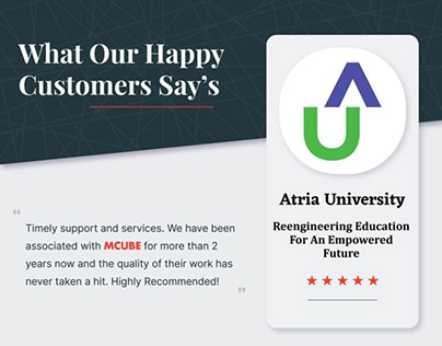 Customer Review | Atria University