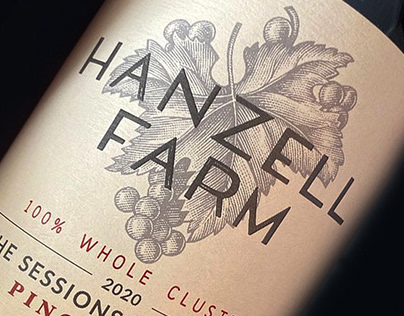 Hanzell Vineyards Labels Illustrated by Steven Noble