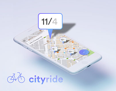 CityRide – Multi Device UI Concept