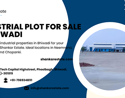 Industrial land for Sale in Bhiwadi