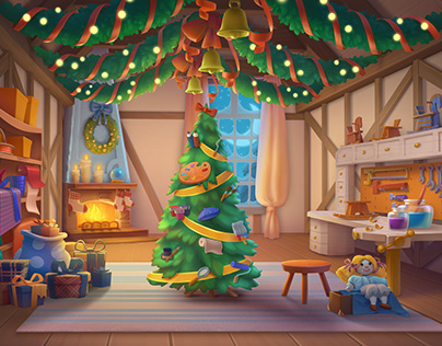 Christmas Tree || Test Task for Daily magic