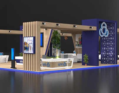 Al rajhi Bank Exhibition Pavilion design