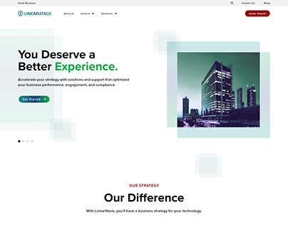 Cyber Security Website Landing Page (Light)