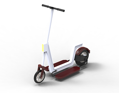 Elliptical e-scooter