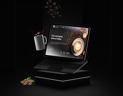 Day 6-website for a gourmet coffee shop
