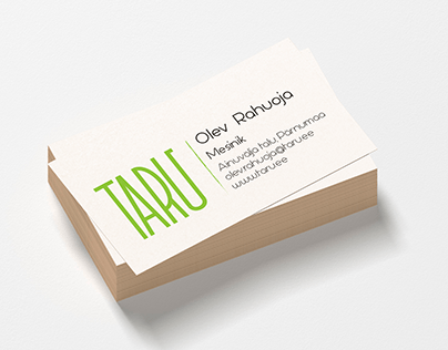 TARU [Logo, branding and packaging]