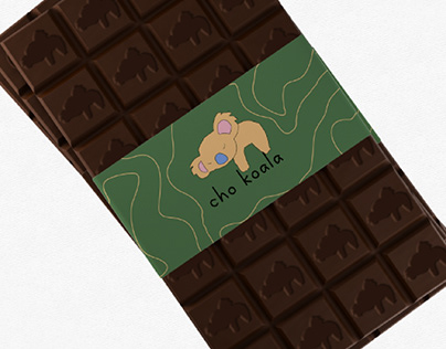 "CHO KOALA" - chocolate (branding + packaging)