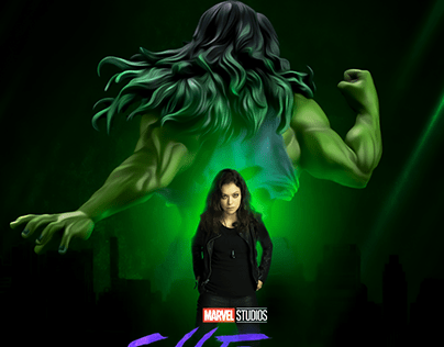 She Hulk Poster Design