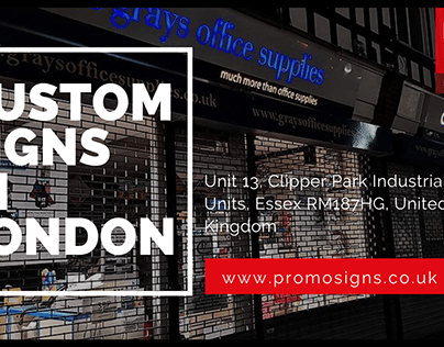 Custom Signs in London
