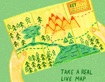 Spot Illustrations: Hiking Tips