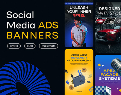Social media ads banners | рекламні креативи