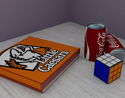 Pizza, Cola and Cube