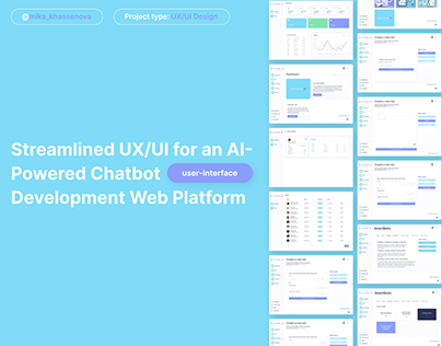 ChatGPT-Based Chatbot Creation App: UX/UI Design