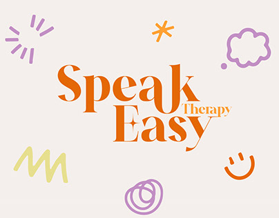 Speak Easy Therapy branding