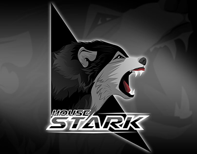 Logo Esport (house Stark)