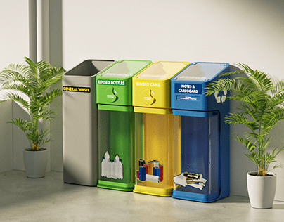 Recycle Right Bins