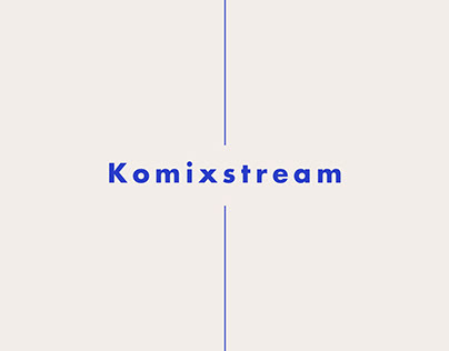 Komixstream - Mobile app UX design+Research