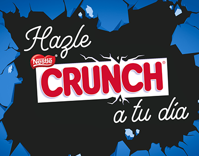 Campaña lanzamiento Cereal Nestlé Crunch
