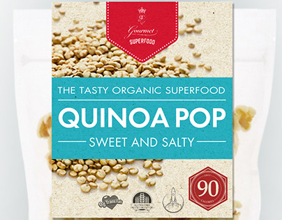 Quinoa Pop Packaging Designs