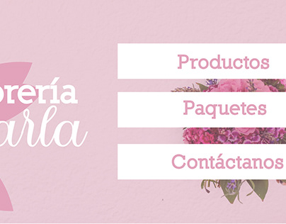 Florería Karla - Propuesta de diseño web