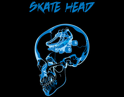 T-SHIRT DESIGN - Skate Head