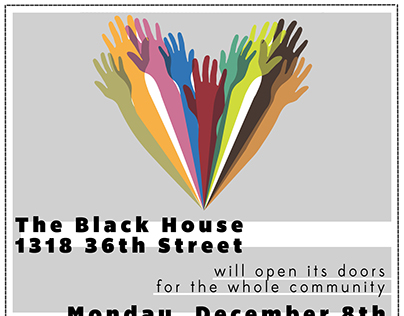 Black House Community Healing Flyer
