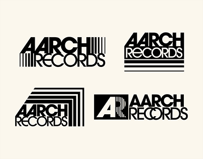 AARCH RECORDS Logo Concepts