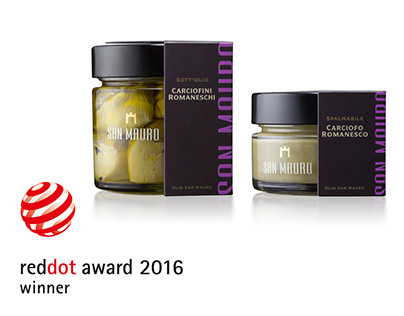 Red Dot design winner! San Mauro food packaging