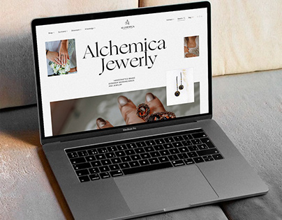 Alchemica Jewerly | E-commerce | Redesign concept