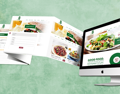 8 Food Website Design