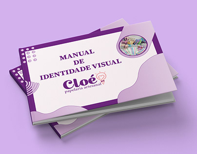 Manual de identidade visual - Cloé Papelaria Artesanal
