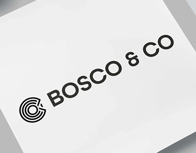 Logotype Bosco&Co - ébeniste