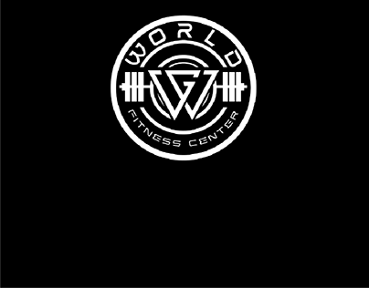 logo design for world fitness center