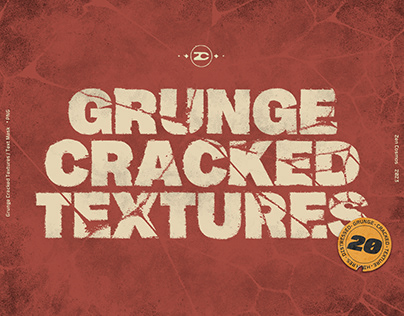 20 Grunge Cracked / Distressed Textures