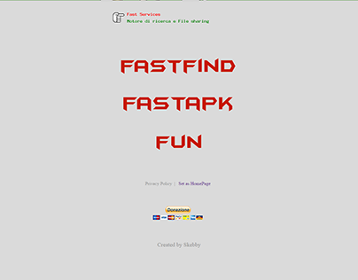 Fast Find and Fast Services: search engine and more